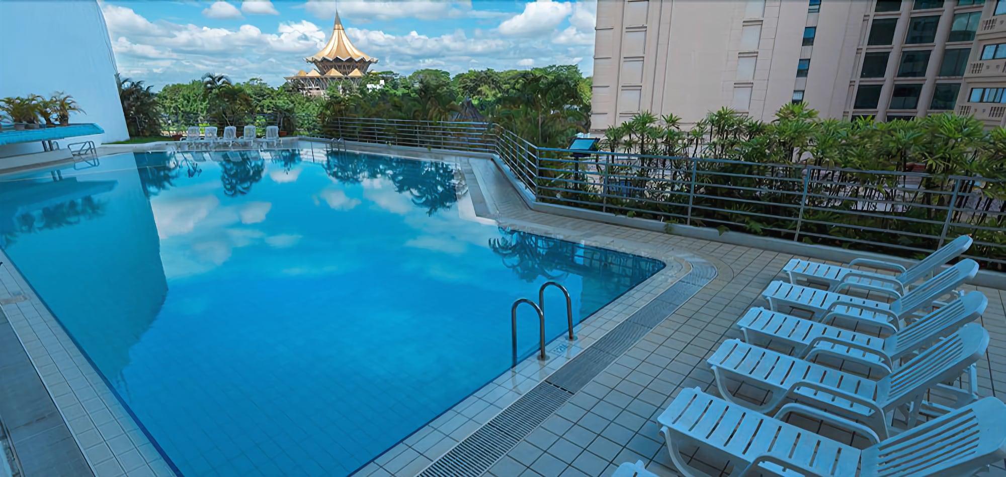 Astana Wing - Riverside Majestic Hotel Kuching Ngoại thất bức ảnh