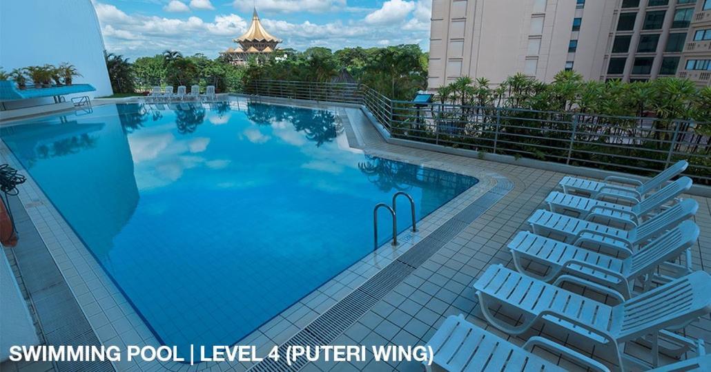 Astana Wing - Riverside Majestic Hotel Kuching Ngoại thất bức ảnh